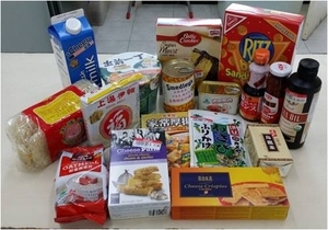 Package food* （e.g. snacks, rice and noodle, canned food, flavoring, drink etc）